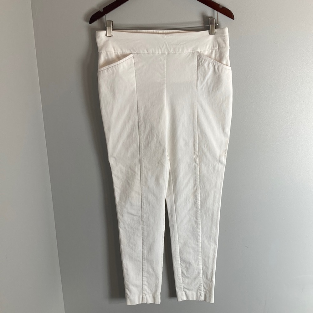 Chico's Crisp White Skinny Pants